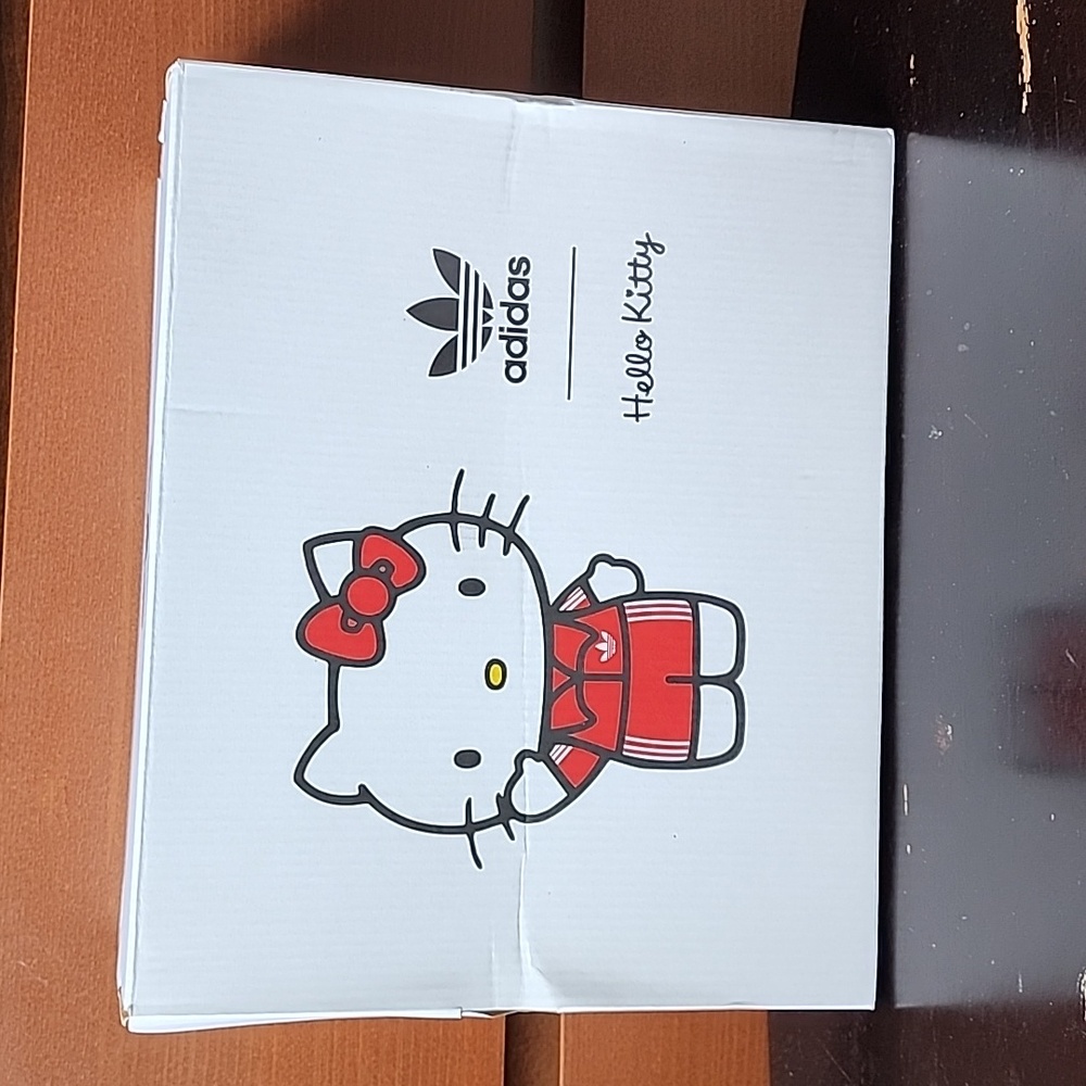 Hello Kitty Sanrio x Adidas Adifom White Stan Smith Mule Platform Sz: 9 - Picture 12 of 12